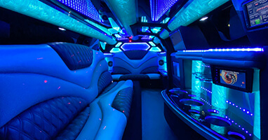 luxury limousine interior