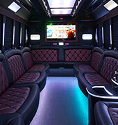 Party bus in the Southern Tier of the New York state