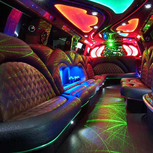 Cadillac escalade limo