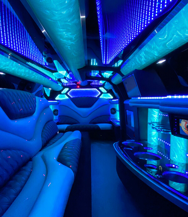 Limo Rochester interior