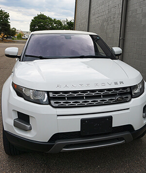 White limo exterior