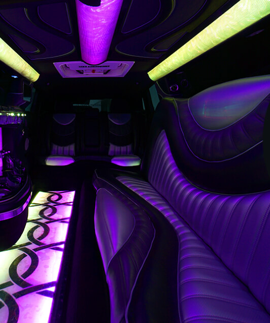 Limo with leather seats